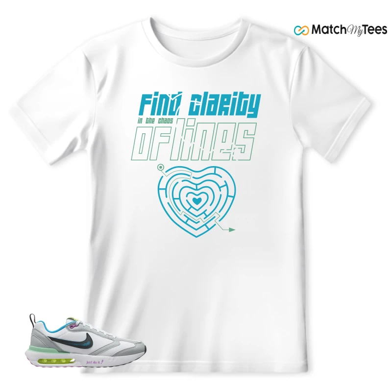 NIKE AIR MAX DAWN JUST DO IT! (GS) SNEAKER Matching Tees t-shirt