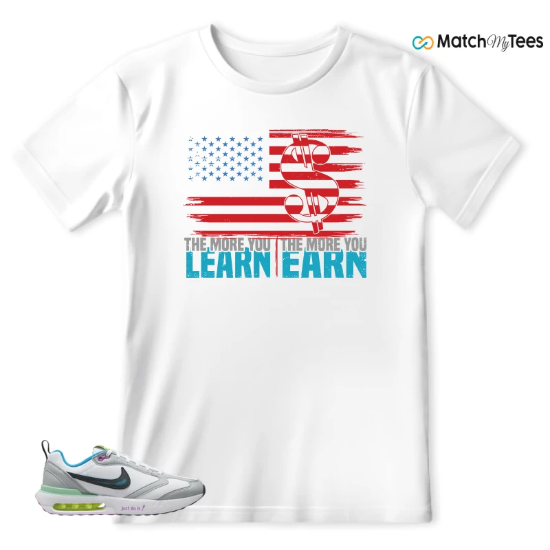 NIKE AIR MAX DAWN JUST DO IT! (GS) SNEAKER Matching Tees t-shirt
