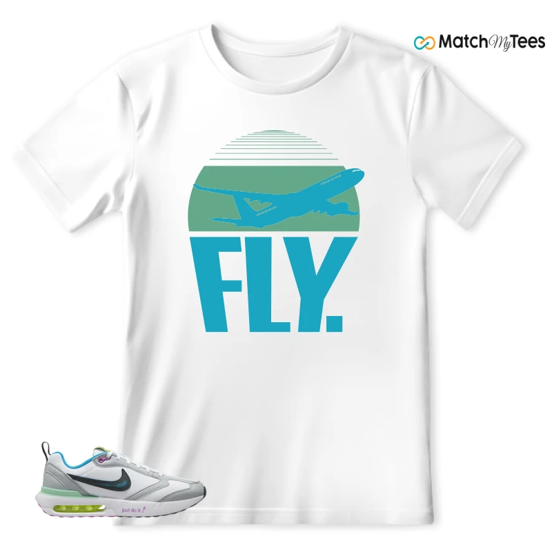 NIKE AIR MAX DAWN JUST DO IT! (GS) SNEAKER Matching Tees t-shirt