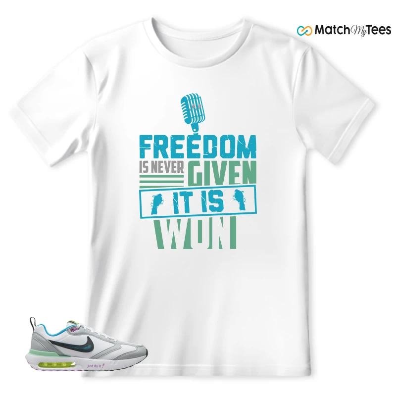 NIKE AIR MAX DAWN JUST DO IT! (GS) SNEAKER Matching Tees t-shirt