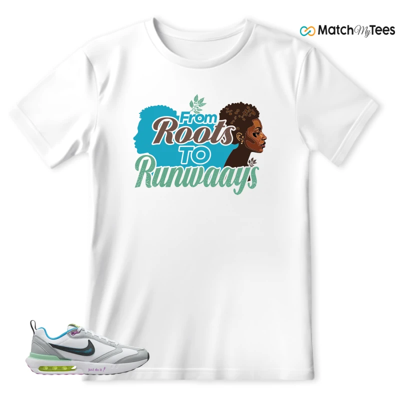 NIKE AIR MAX DAWN JUST DO IT! (GS) SNEAKER Matching Tees t-shirt