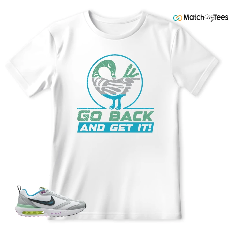 NIKE AIR MAX DAWN JUST DO IT! (GS) SNEAKER Matching Tees t-shirt
