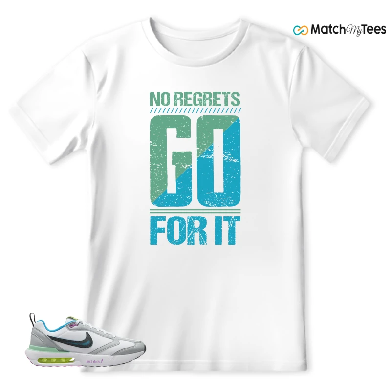 NIKE AIR MAX DAWN JUST DO IT! (GS) SNEAKER Matching Tees t-shirt