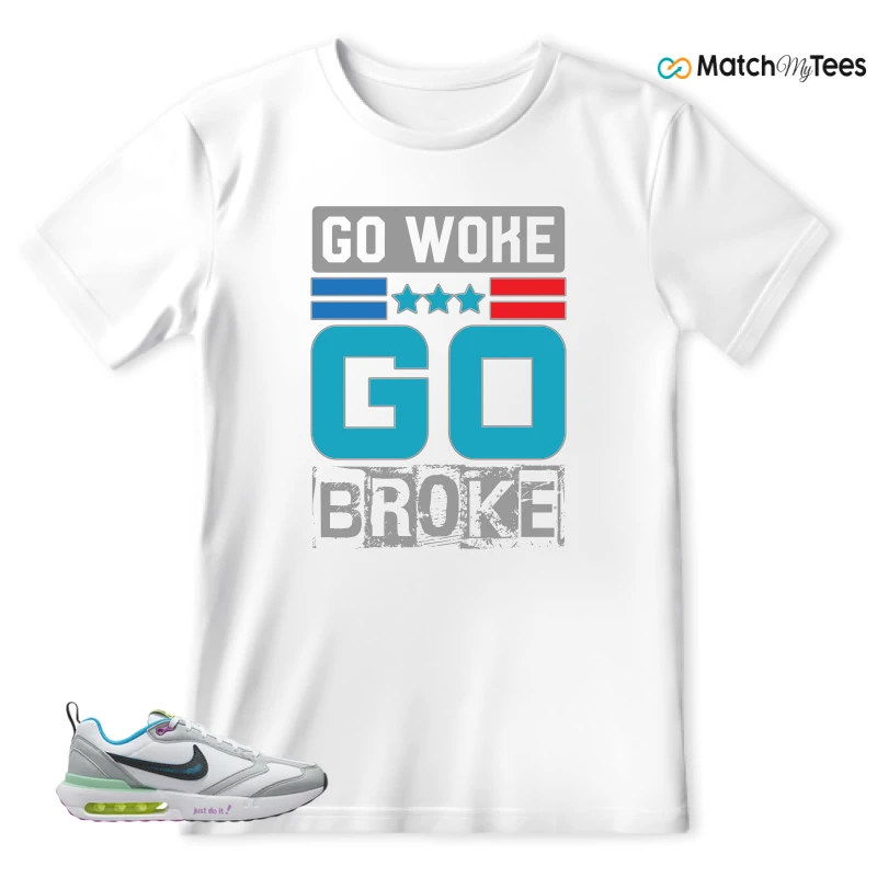 NIKE AIR MAX DAWN JUST DO IT! (GS) SNEAKER Matching Tees t-shirt