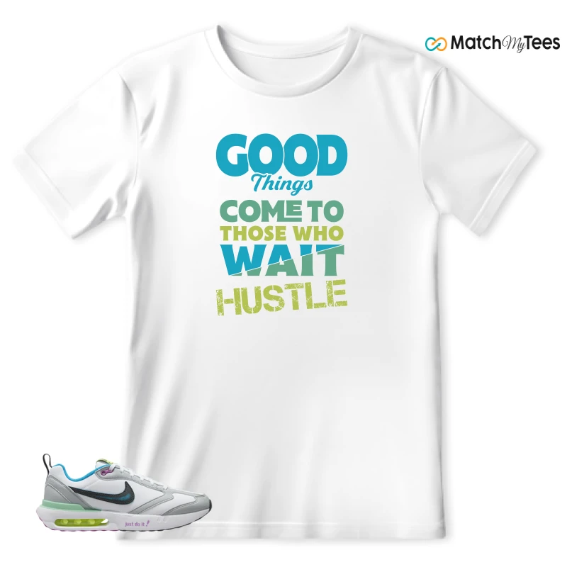 NIKE AIR MAX DAWN JUST DO IT! (GS) SNEAKER Matching Tees t-shirt