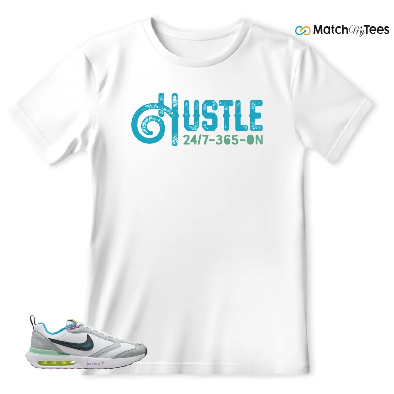 NIKE AIR MAX DAWN JUST DO IT! (GS) SNEAKER Matching Tees t-shirt