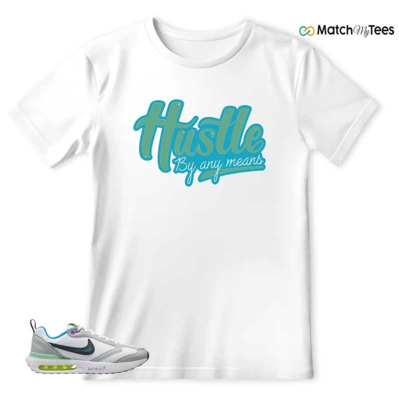 NIKE AIR MAX DAWN JUST DO IT! (GS) SNEAKER Matching Tees t-shirt