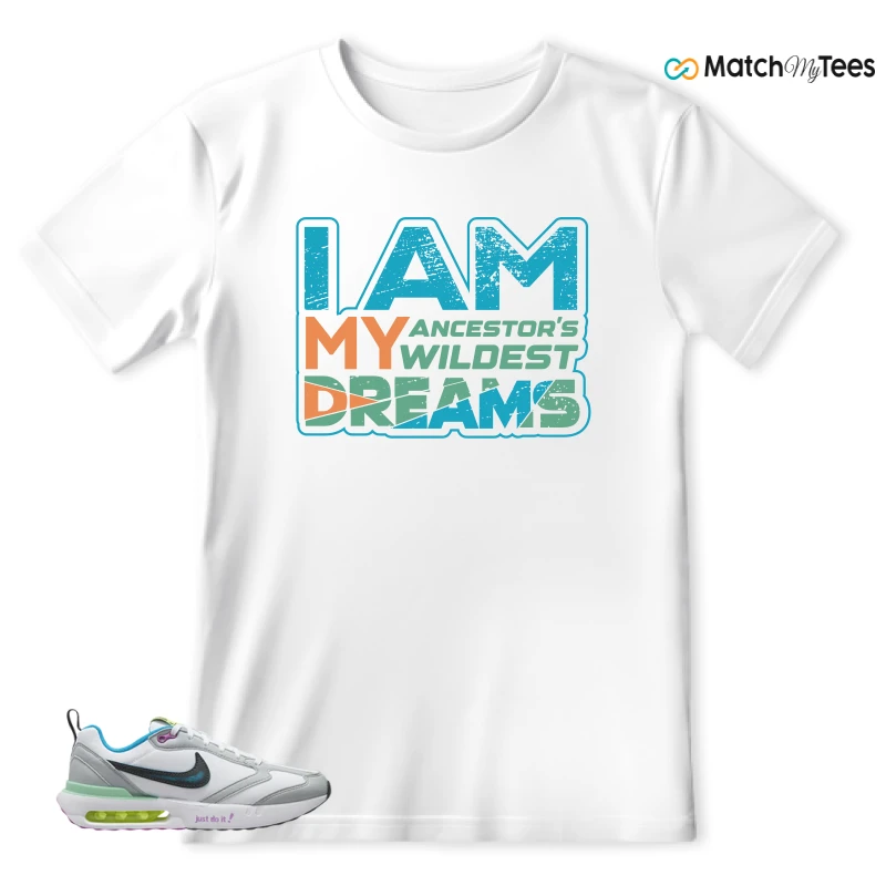 NIKE AIR MAX DAWN JUST DO IT! (GS) SNEAKER Matching Tees t-shirt