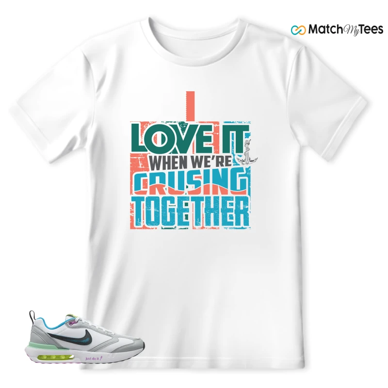 NIKE AIR MAX DAWN JUST DO IT! (GS) SNEAKER Matching Tees t-shirt