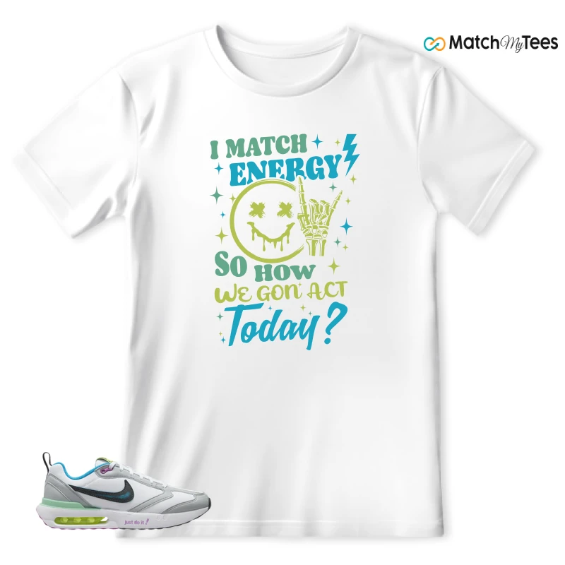 NIKE AIR MAX DAWN JUST DO IT! (GS) SNEAKER Matching Tees t-shirt