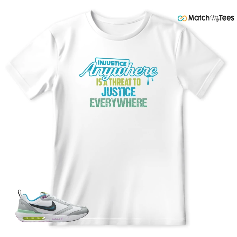 NIKE AIR MAX DAWN JUST DO IT! (GS) SNEAKER Matching Tees t-shirt