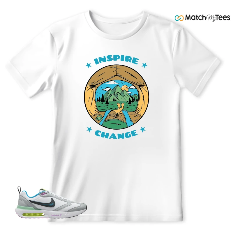 NIKE AIR MAX DAWN JUST DO IT! (GS) SNEAKER Matching Tees t-shirt
