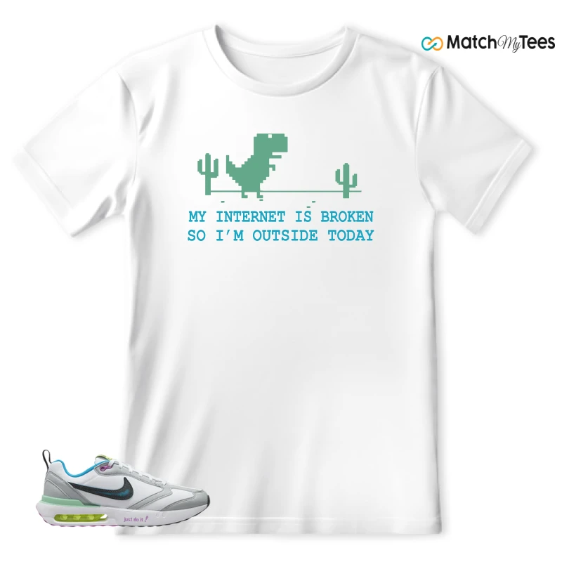 NIKE AIR MAX DAWN JUST DO IT! (GS) SNEAKER Matching Tees t-shirt