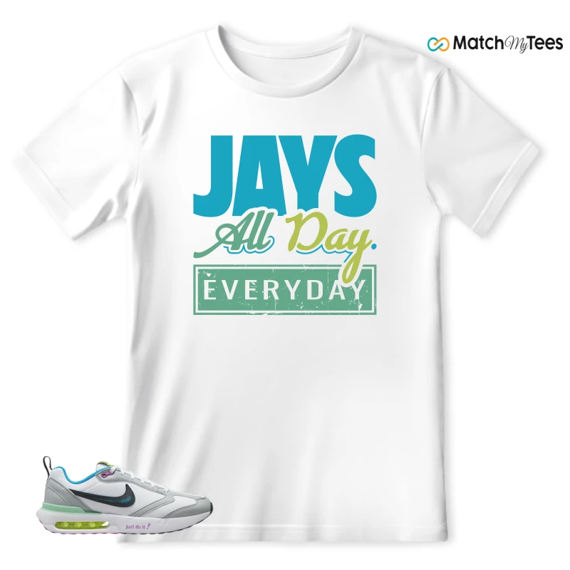NIKE AIR MAX DAWN JUST DO IT! (GS) SNEAKER Matching Tees t-shirt