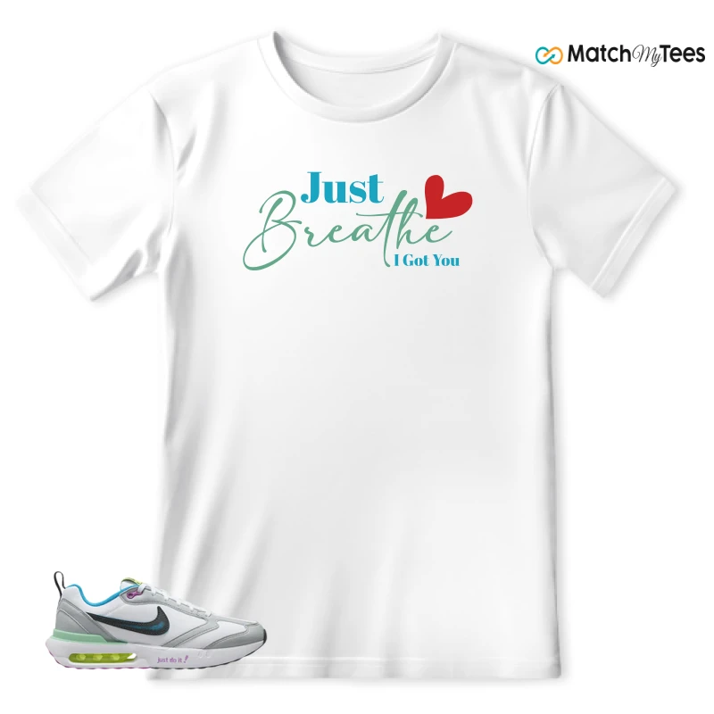 NIKE AIR MAX DAWN JUST DO IT! (GS) SNEAKER Matching Tees t-shirt