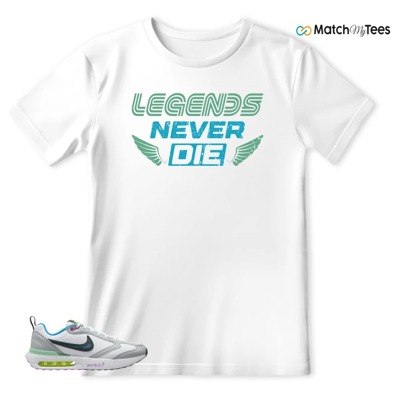 NIKE AIR MAX DAWN JUST DO IT! (GS) SNEAKER Matching Tees t-shirt
