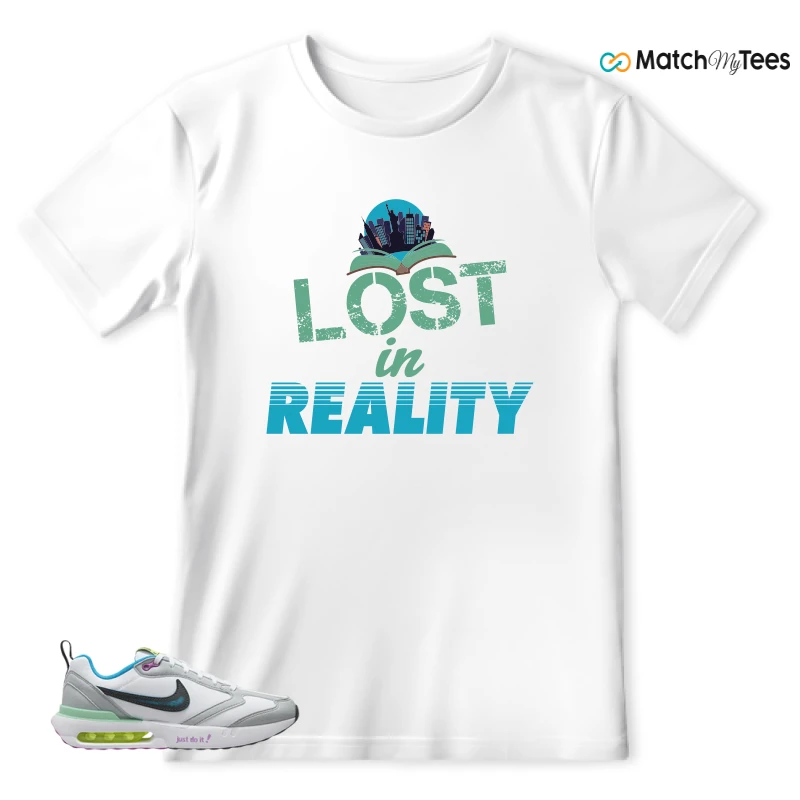 NIKE AIR MAX DAWN JUST DO IT! (GS) SNEAKER Matching Tees t-shirt