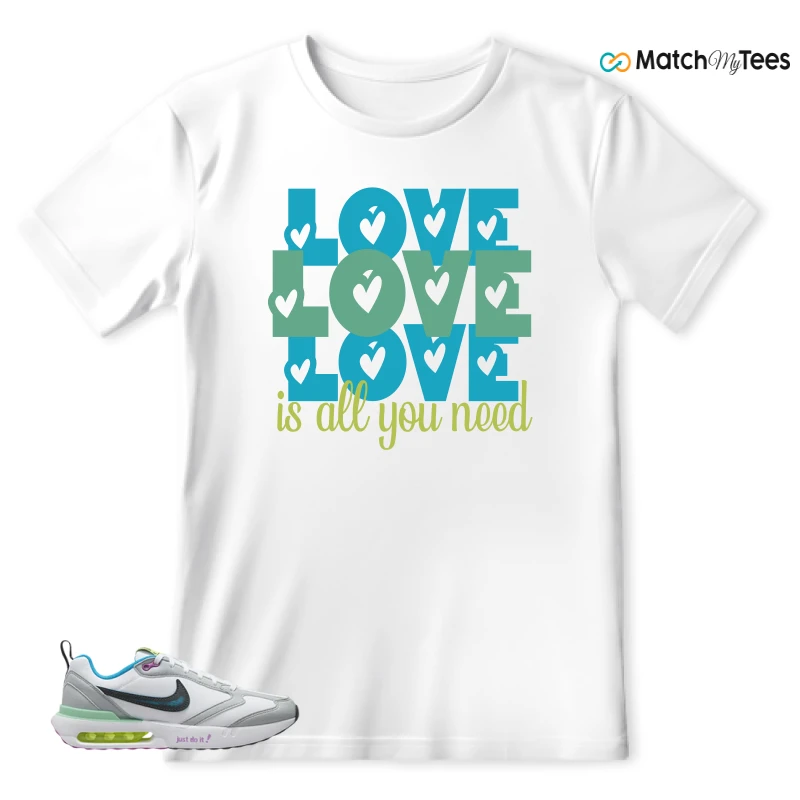 NIKE AIR MAX DAWN JUST DO IT! (GS) SNEAKER Matching Tees t-shirt