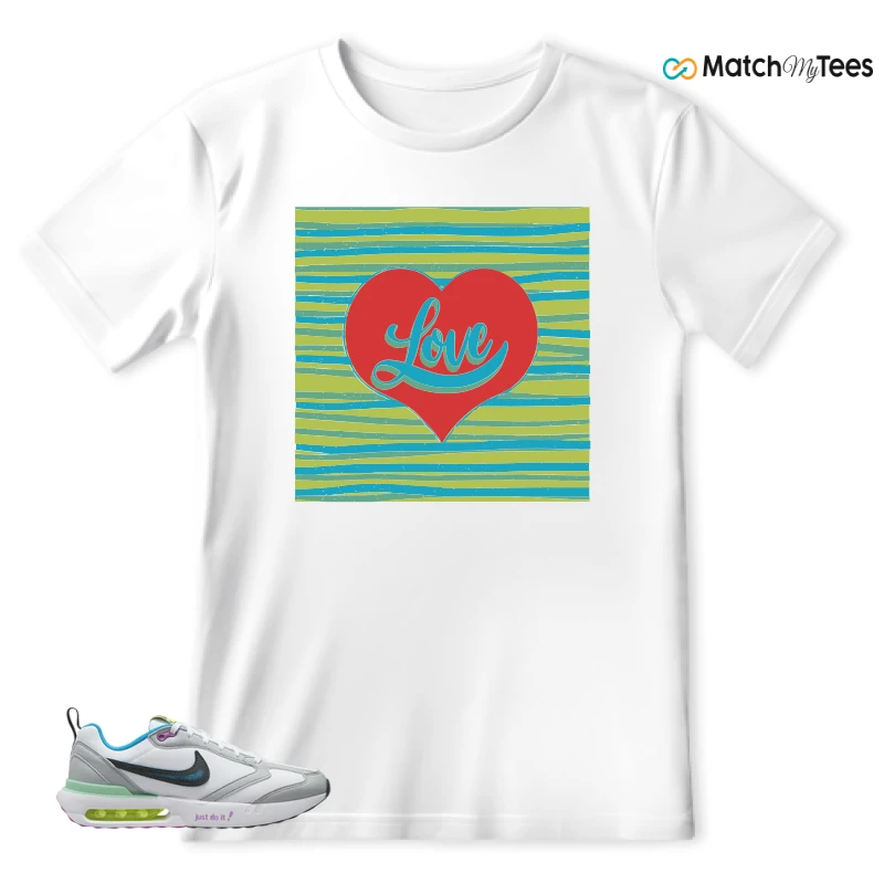 NIKE AIR MAX DAWN JUST DO IT! (GS) SNEAKER Matching Tees t-shirt