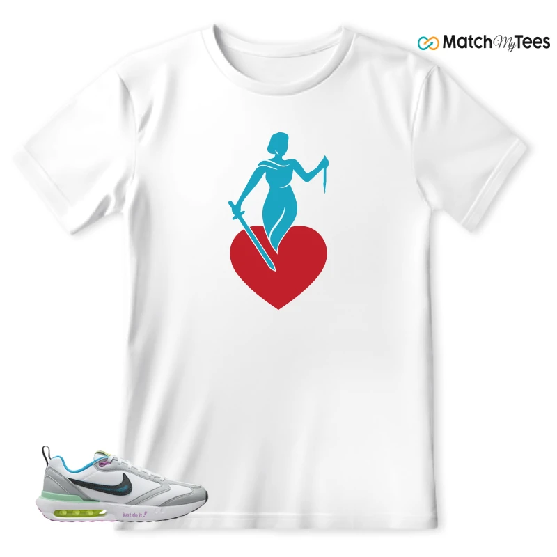 NIKE AIR MAX DAWN JUST DO IT! (GS) SNEAKER Matching Tees t-shirt