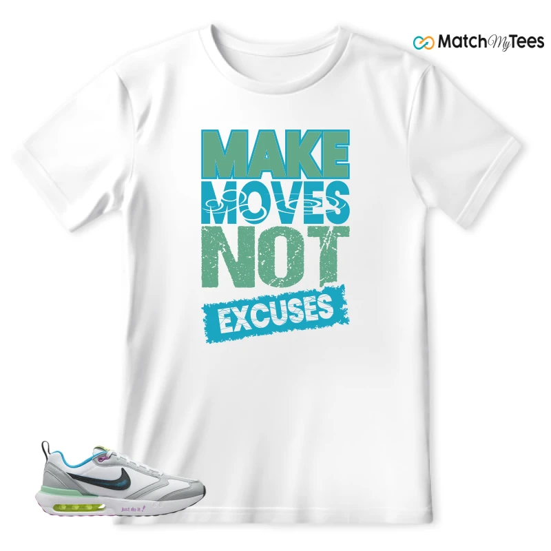 NIKE AIR MAX DAWN JUST DO IT! (GS) SNEAKER Matching Tees t-shirt