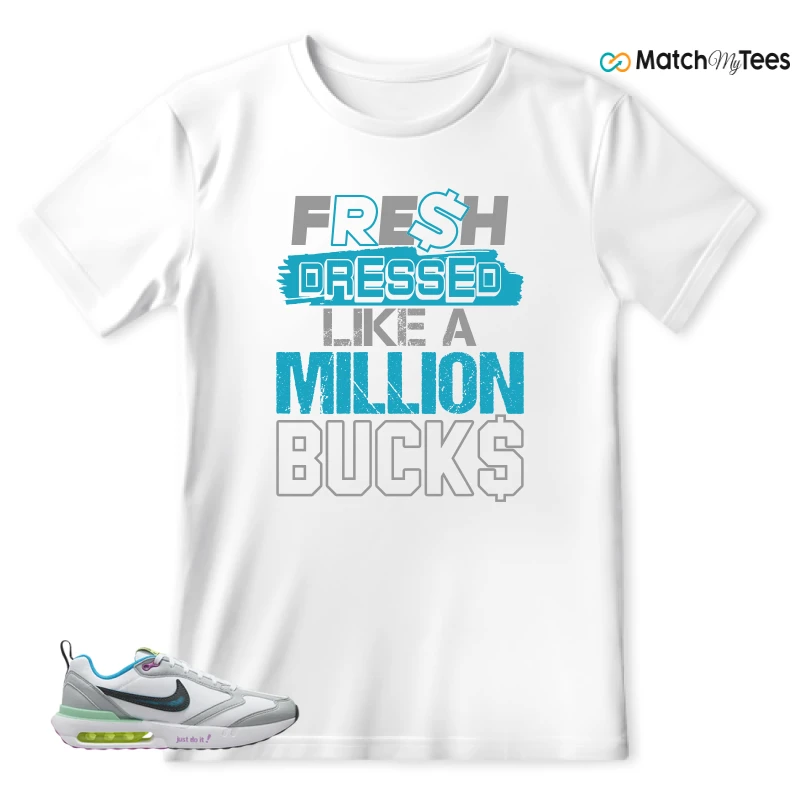 NIKE AIR MAX DAWN JUST DO IT! (GS) SNEAKER Matching Tees t-shirt