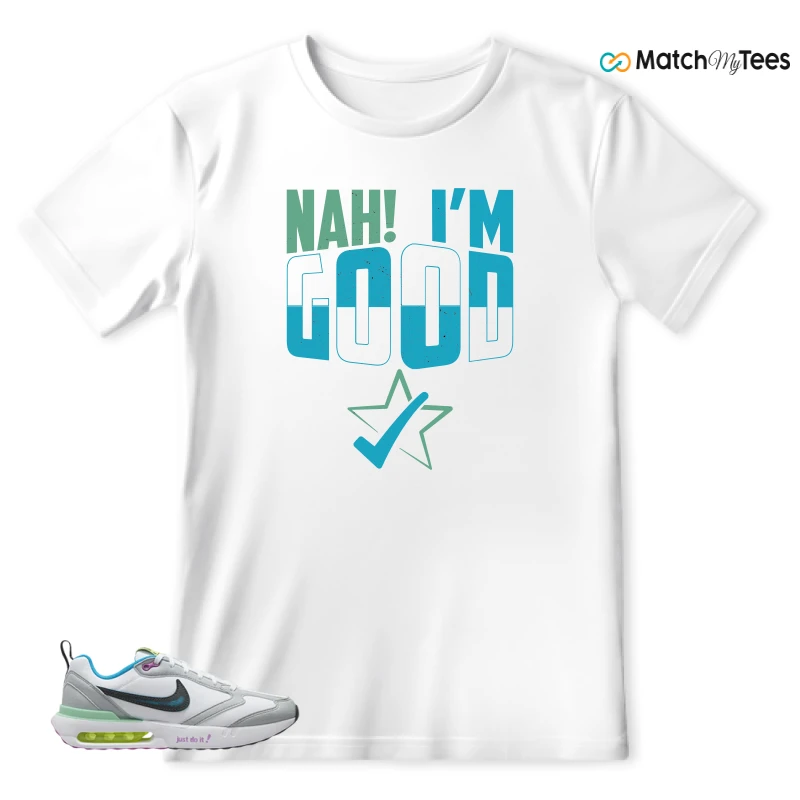 NIKE AIR MAX DAWN JUST DO IT! (GS) SNEAKER Matching Tees t-shirt