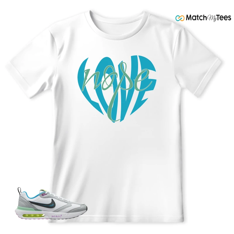 NIKE AIR MAX DAWN JUST DO IT! (GS) SNEAKER Matching Tees t-shirt