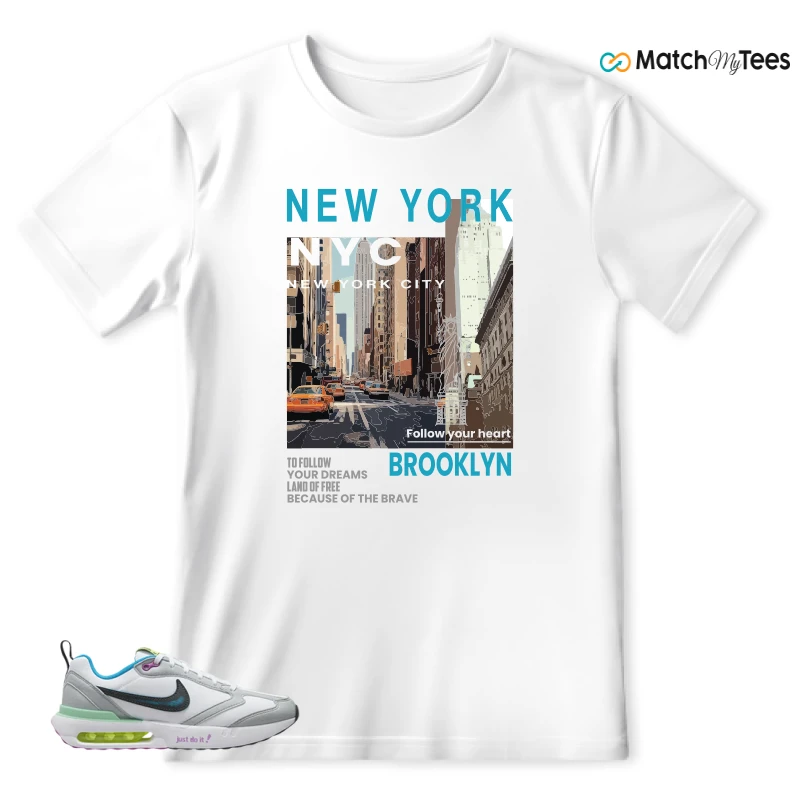NIKE AIR MAX DAWN JUST DO IT! (GS) SNEAKER Matching Tees t-shirt