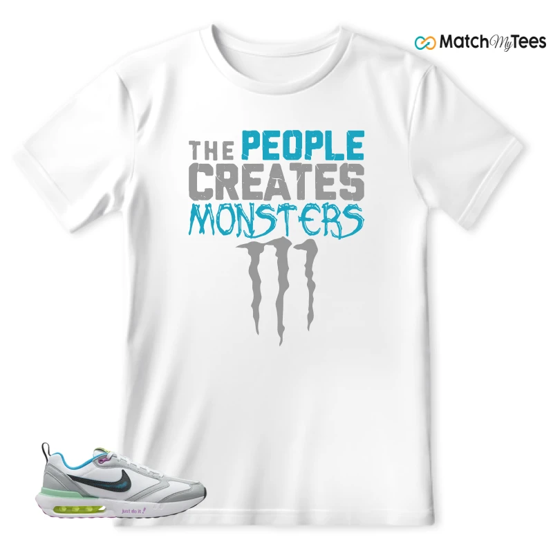 NIKE AIR MAX DAWN JUST DO IT! (GS) SNEAKER Matching Tees t-shirt
