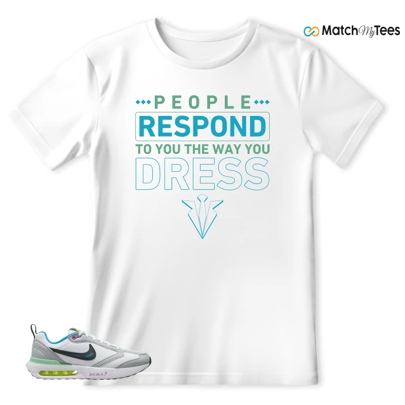 NIKE AIR MAX DAWN JUST DO IT! (GS) SNEAKER Matching Tees t-shirt