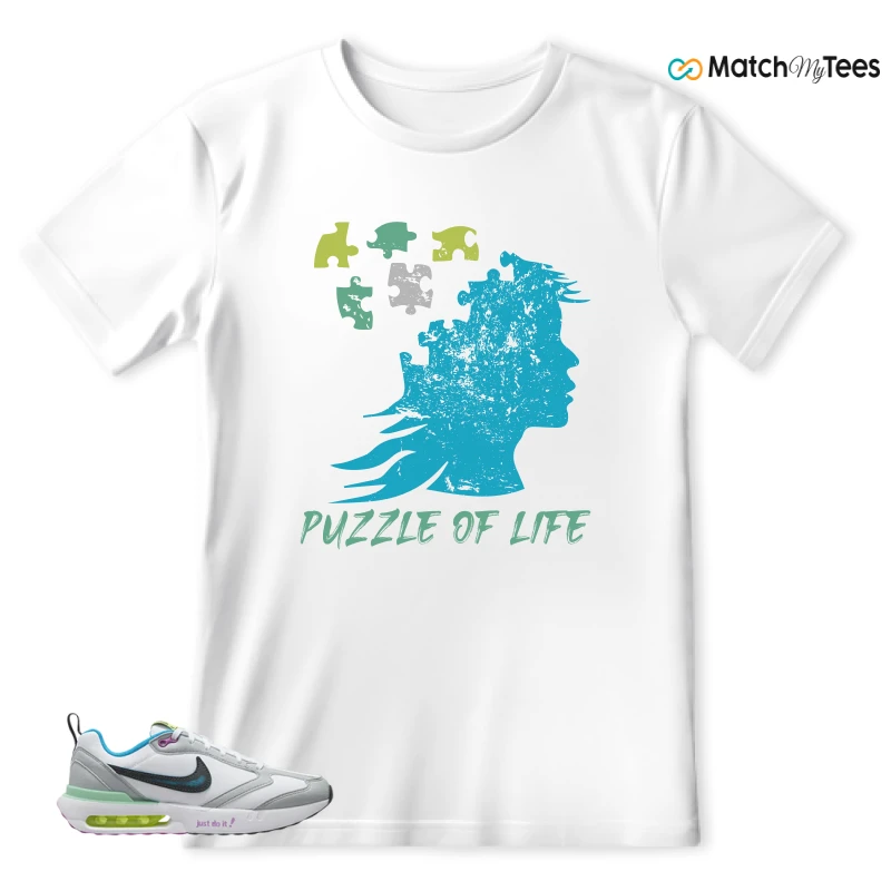 NIKE AIR MAX DAWN JUST DO IT! (GS) SNEAKER Matching Tees t-shirt