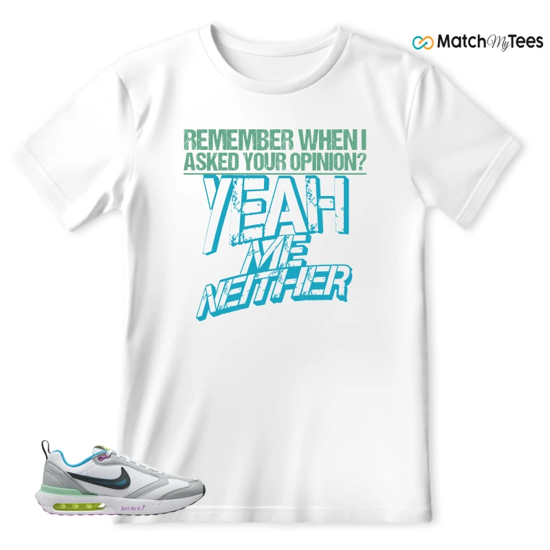NIKE AIR MAX DAWN JUST DO IT! (GS) SNEAKER Matching Tees t-shirt