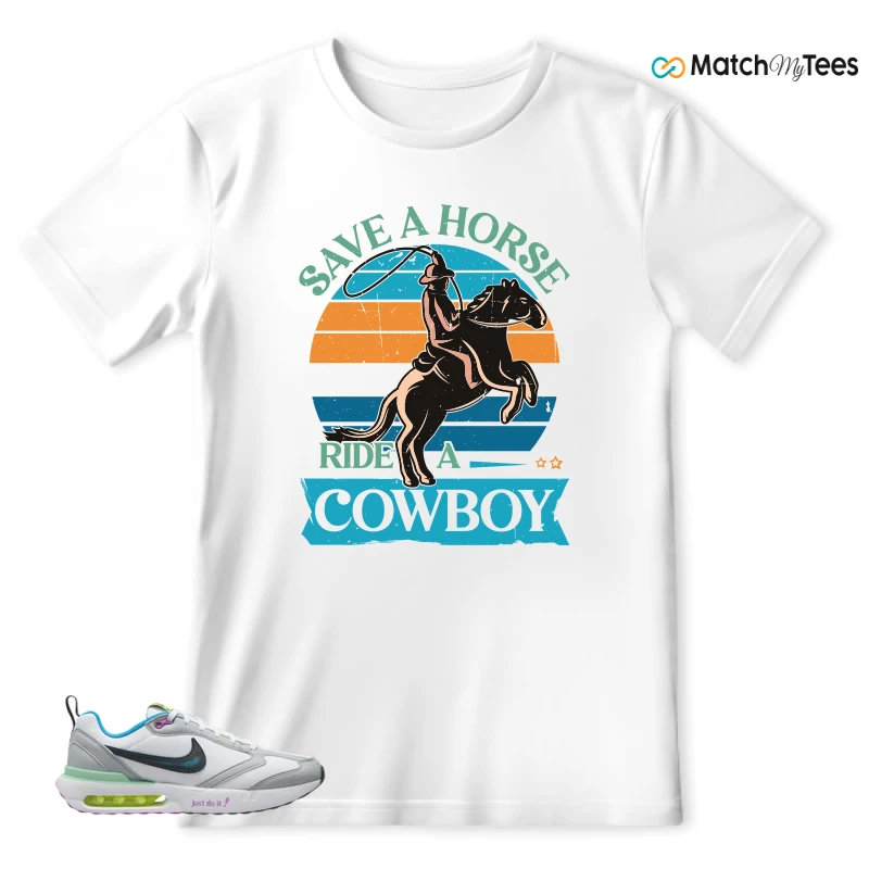 NIKE AIR MAX DAWN JUST DO IT! (GS) SNEAKER Matching Tees t-shirt