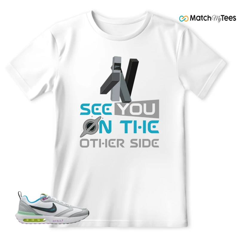 NIKE AIR MAX DAWN JUST DO IT! (GS) SNEAKER Matching Tees t-shirt