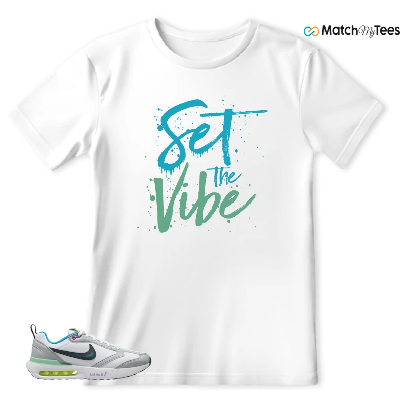 NIKE AIR MAX DAWN JUST DO IT! (GS) SNEAKER Matching Tees t-shirt