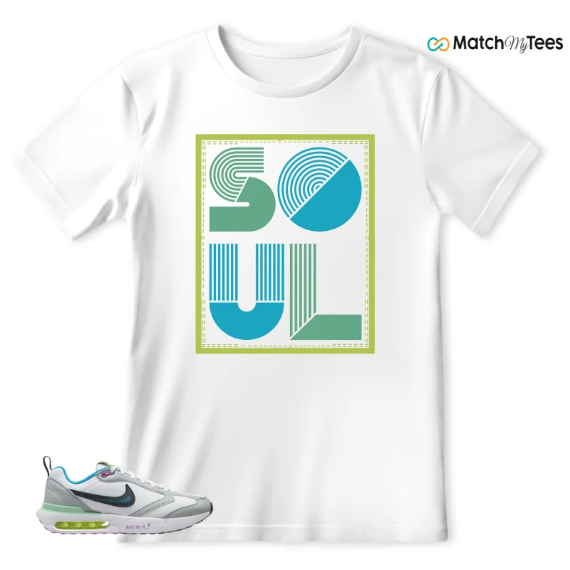 NIKE AIR MAX DAWN JUST DO IT! (GS) SNEAKER Matching Tees t-shirt