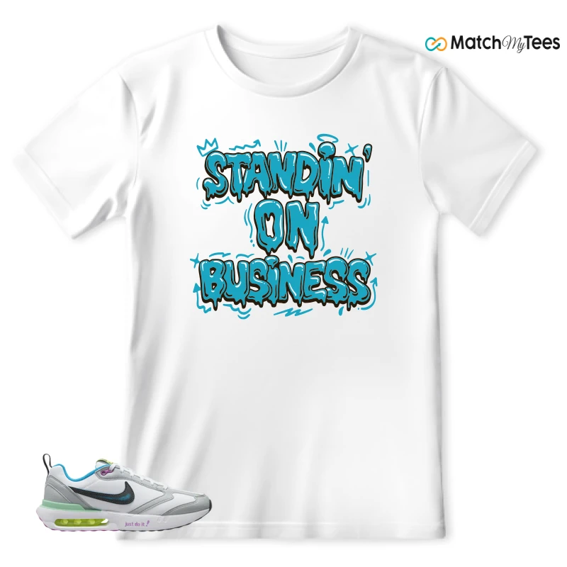 NIKE AIR MAX DAWN JUST DO IT! (GS) SNEAKER Matching Tees t-shirt