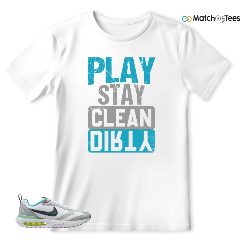 NIKE AIR MAX DAWN JUST DO IT! (GS) SNEAKER Matching Tees t-shirt