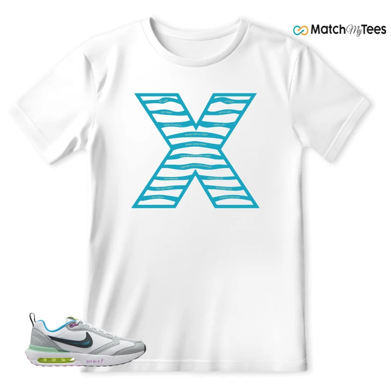 NIKE AIR MAX DAWN JUST DO IT! (GS) SNEAKER Matching Tees t-shirt