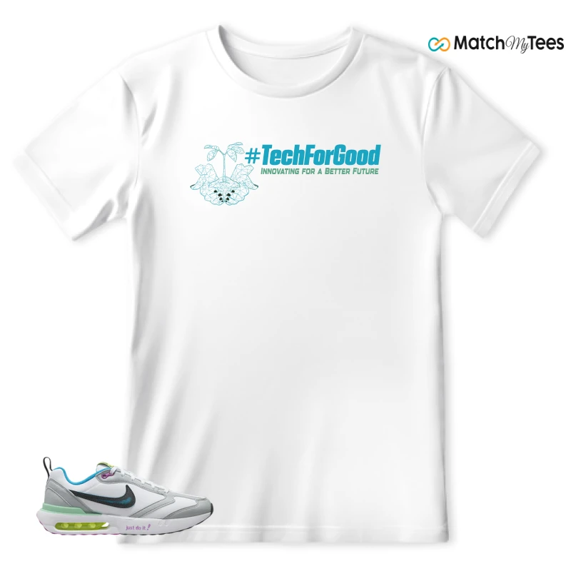 NIKE AIR MAX DAWN JUST DO IT! (GS) SNEAKER Matching Tees t-shirt