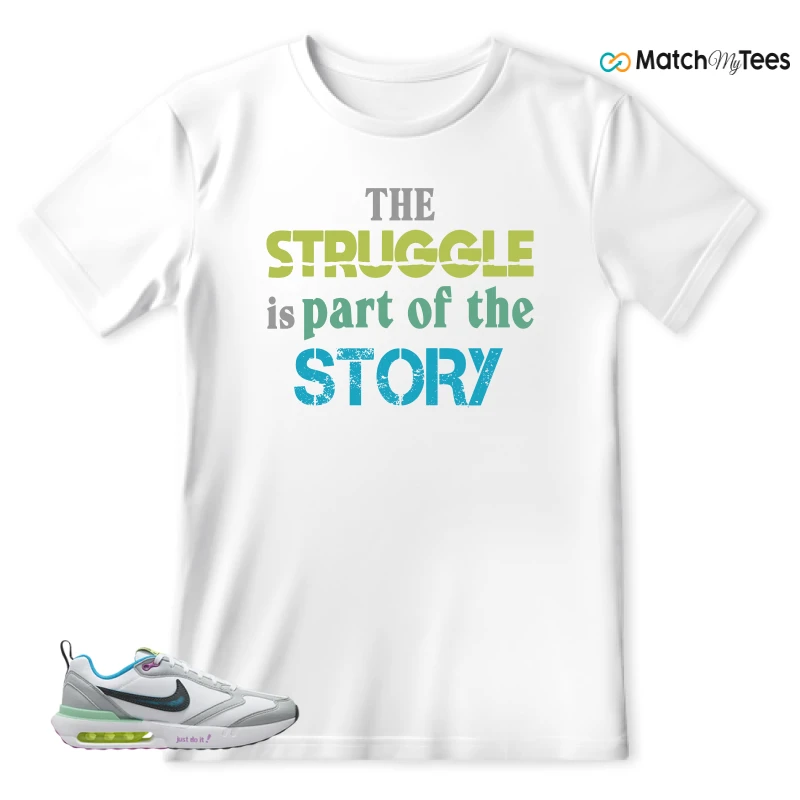 NIKE AIR MAX DAWN JUST DO IT! (GS) SNEAKER Matching Tees t-shirt