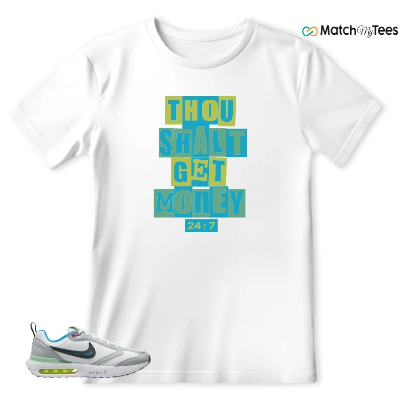 NIKE AIR MAX DAWN JUST DO IT! (GS) SNEAKER Matching Tees t-shirt