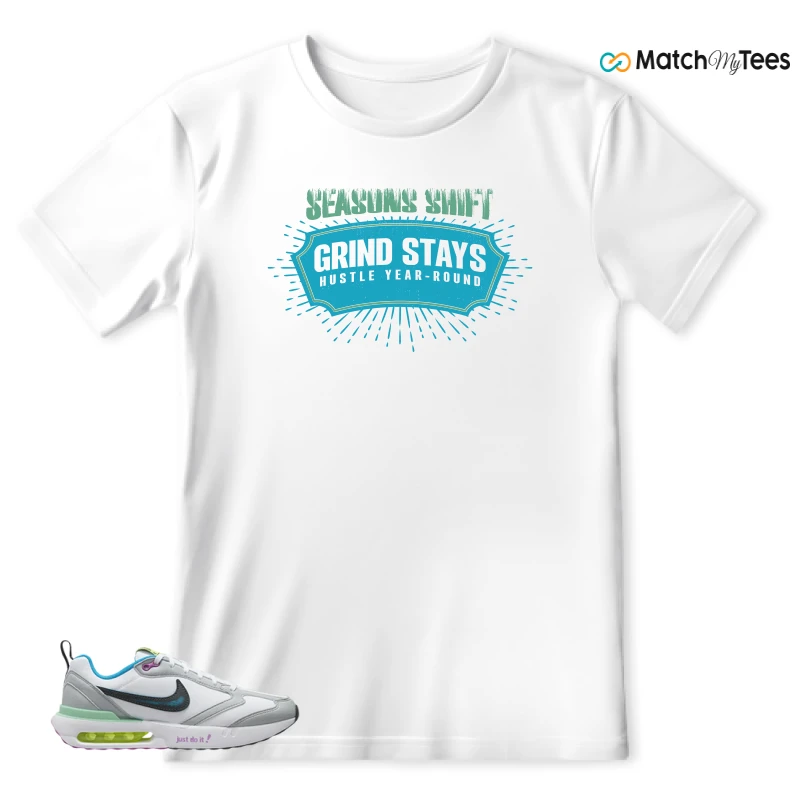 NIKE AIR MAX DAWN JUST DO IT! (GS) SNEAKER Matching Tees t-shirt