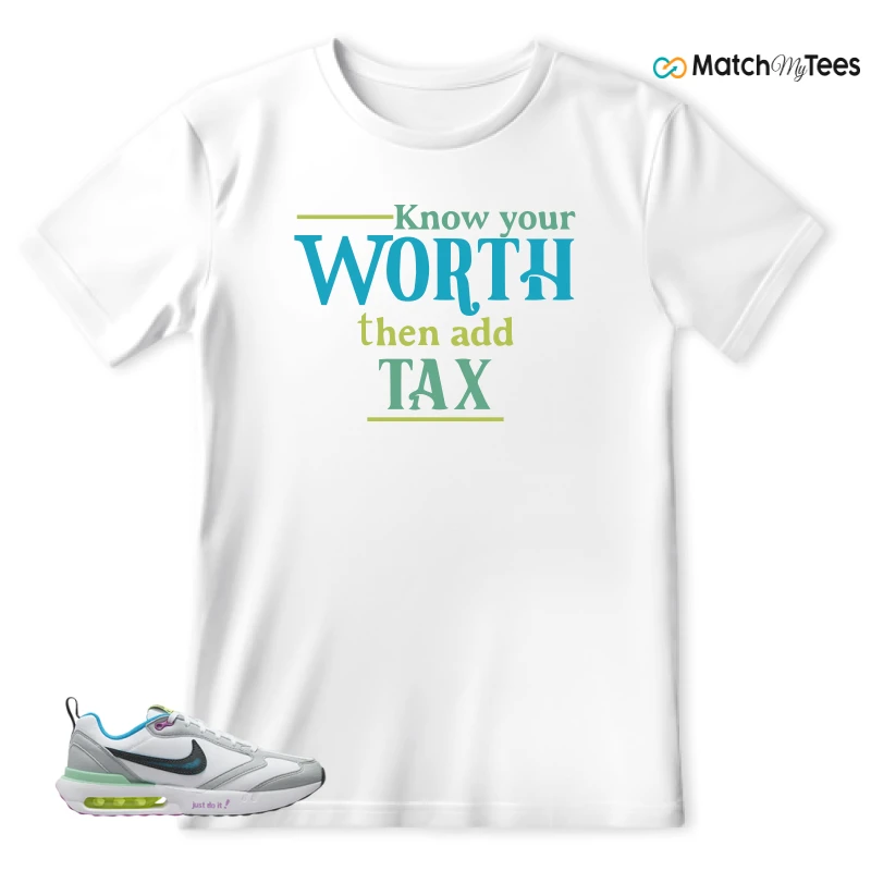 NIKE AIR MAX DAWN JUST DO IT! (GS) SNEAKER Matching Tees t-shirt