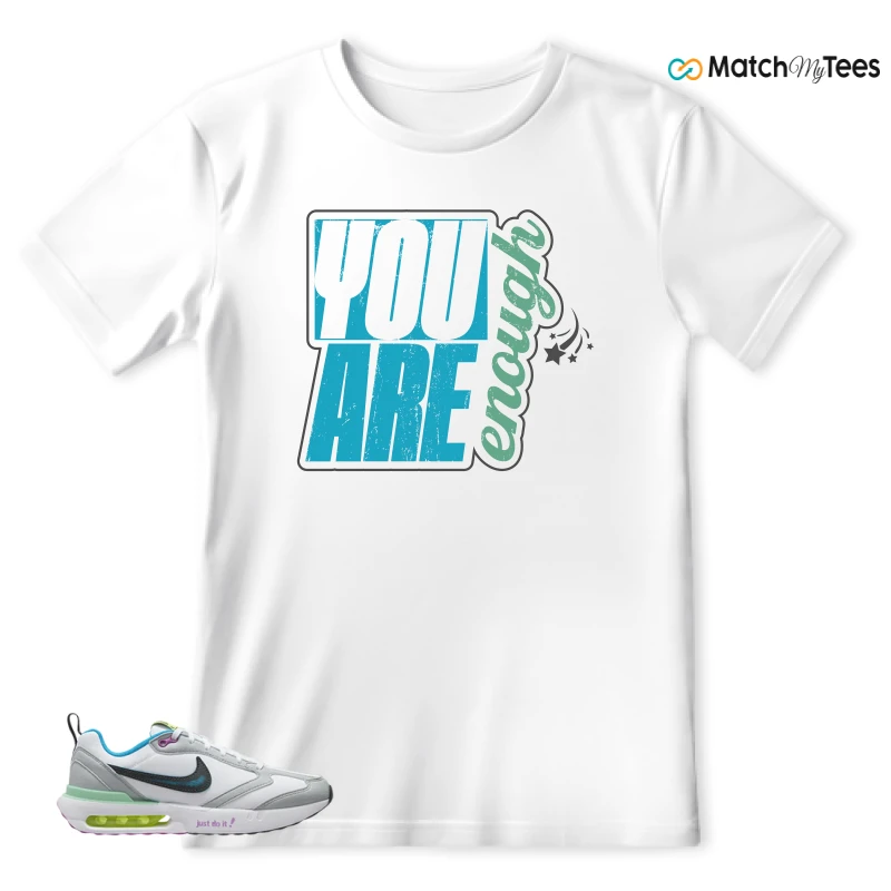 NIKE AIR MAX DAWN JUST DO IT! (GS) SNEAKER Matching Tees t-shirt