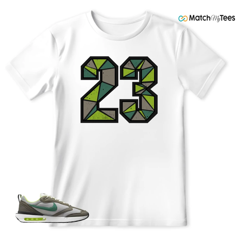 NIKE AIR MAX DAWN OLIVE GREY MALACHITE SNEAKER Matching Tees t-shirt