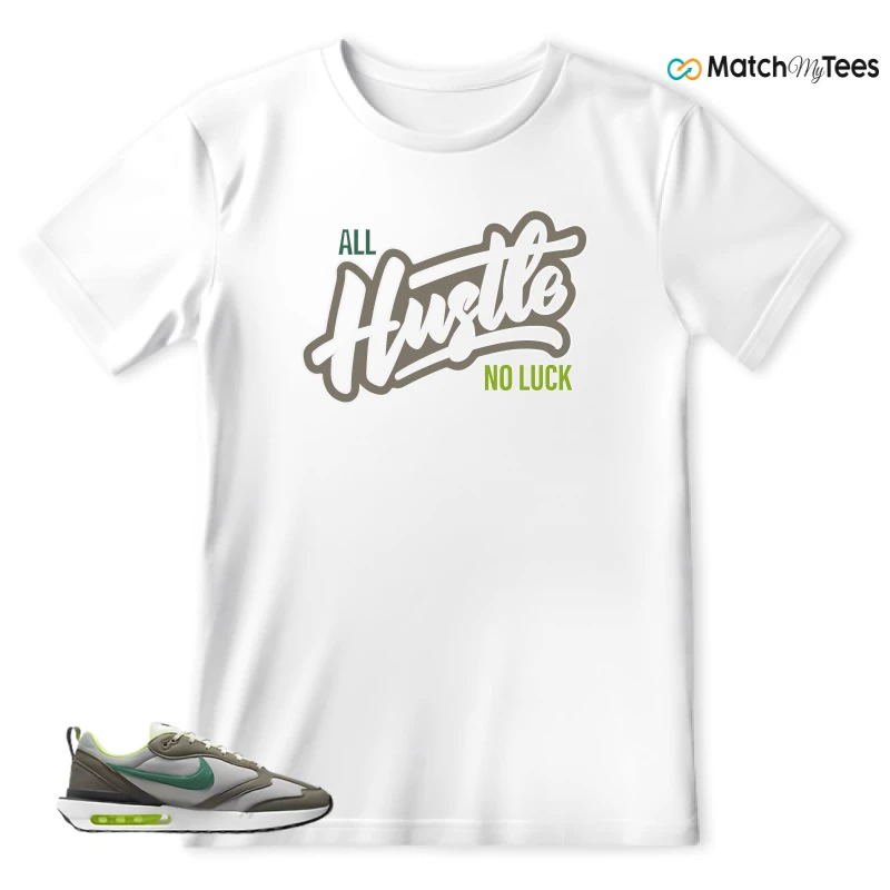 NIKE AIR MAX DAWN OLIVE GREY MALACHITE SNEAKER Matching Tees t-shirt