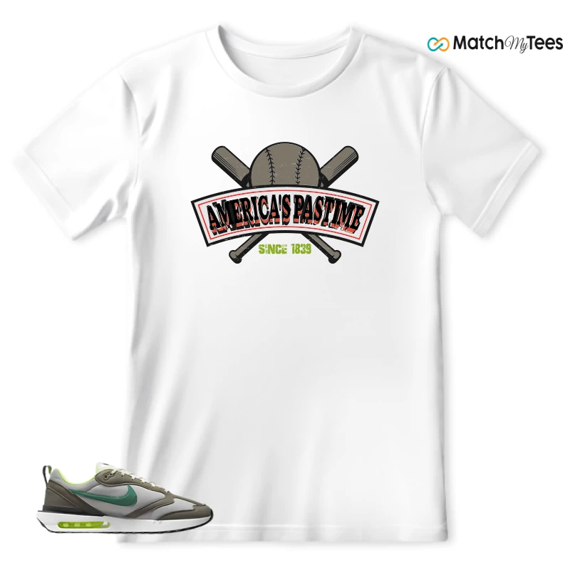 NIKE AIR MAX DAWN OLIVE GREY MALACHITE SNEAKER Matching Tees t-shirt
