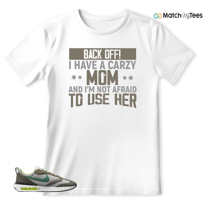 NIKE AIR MAX DAWN OLIVE GREY MALACHITE SNEAKER Matching Tees t-shirt